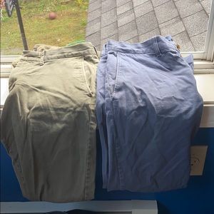 Set of Men’s slim 30/30 j crew pants
